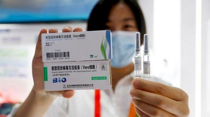 Vaksin Sinopharm buatan China/Net