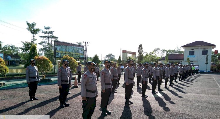 39 Personel Polres  Kaur Naik Pangkat