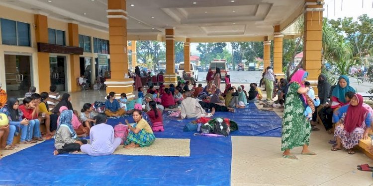 Korban gempa Pasaman, Sumatera Barat yang memilih untuk mengungsi/Istimewa