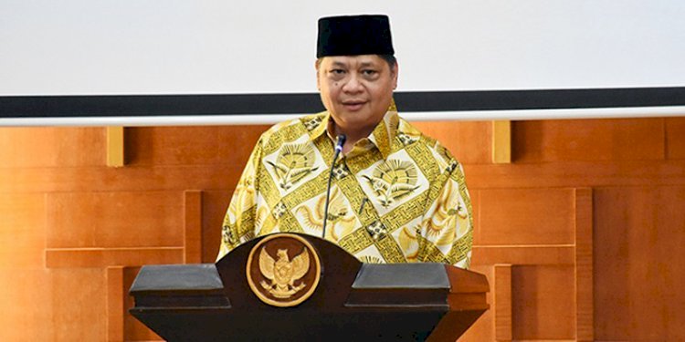 Menteri Koordinator Bidang Perekonomian Airlangga Hartarto/RMOLBengkulu