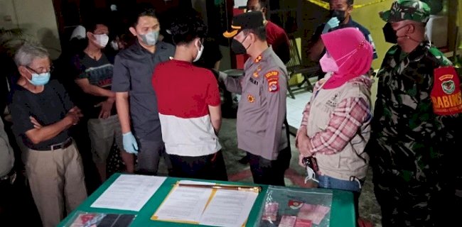 Polisi dari Serang Kota menangkap pria yang jual istrinya lewat aplikasi Michat/Ist