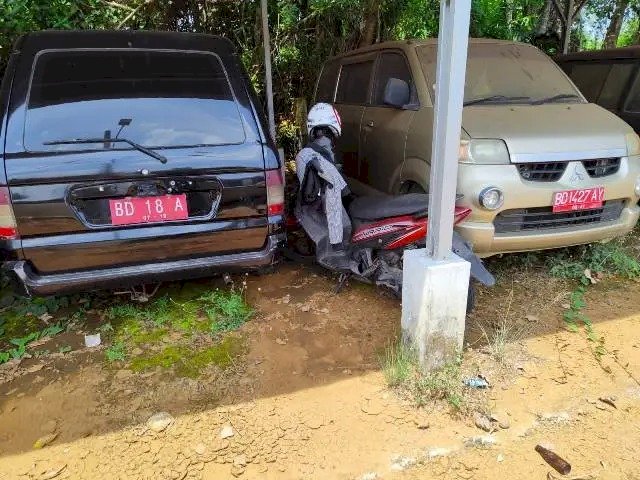Nampak Kendaraan Dinas Roda Empat Milik Pemkot Bengkulu Yang Terparkir Di Bagian Aset Daerah/RMOLBengkulu