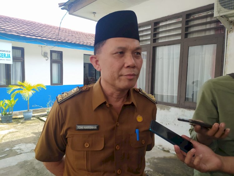 Kepala Dinas Tenaga Kerja Kota Bengkulu, Toni Harisman/RMOLBengkulu
