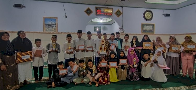 Para pemenang lomba kegiatan bulan Ramadhan 1443 H/RMOLBengkulu