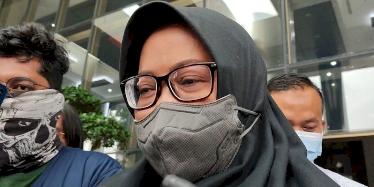 Bupati Bogor nonaktif Ade Yasin usai jalani pemeriksaan KPK, Selasa (31/5)/RMOL