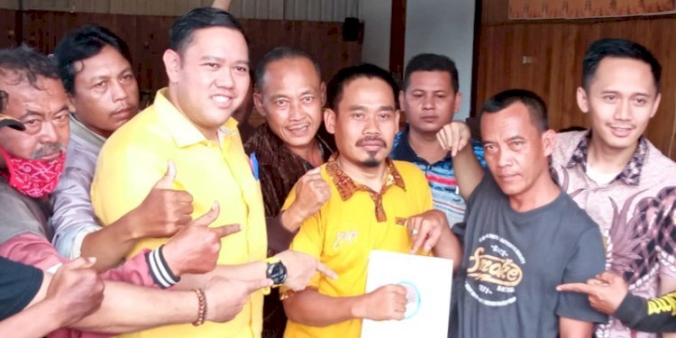 Dave Laksono dan Teguh Rusiana Merdeka bersama Komite Pemekaran Cirebon Timur (KPCT)/RMOLJabar