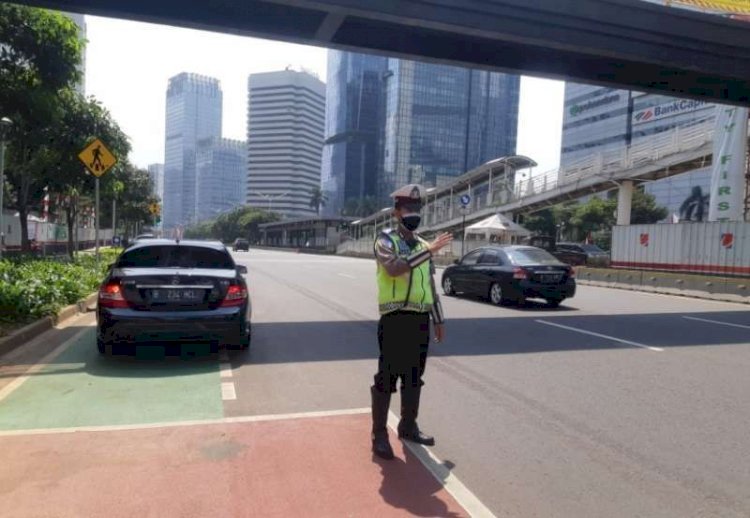 Kawasan ganjil genap di Jakarta/Net