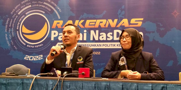 Sekretaris Steering Committee Rakernas Partai Nasdem, Willy Aditya/RMOL
