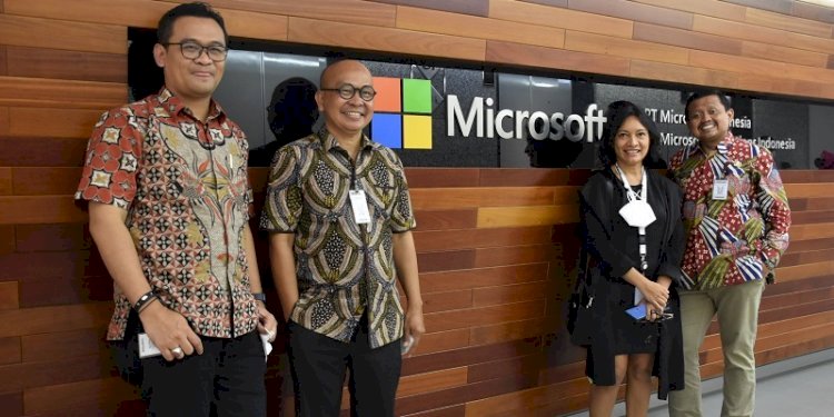 Bupati Sumedang Bersama Para Petinggi Microsoft Indonesia/Pemkab Sumedang