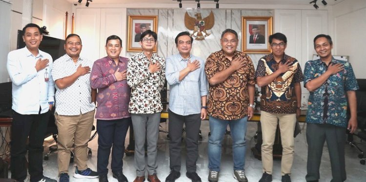 Pimpinan JMSI Bersama Anggota KPU RI/JMSI