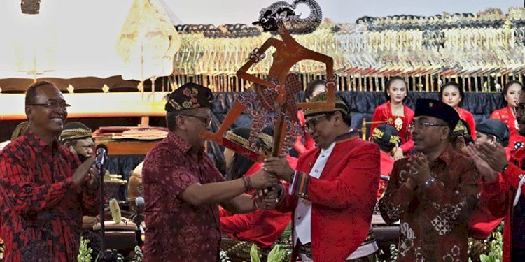Pagelaran wayang kulit yang diselenggarakan DPP PDIP/Ist