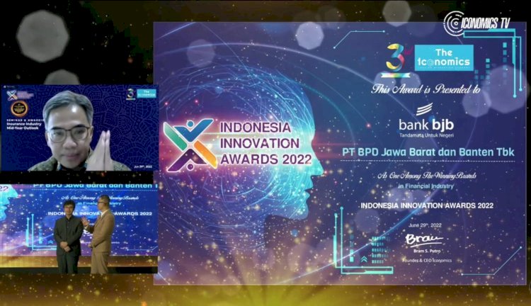bank bjb raih penghargaan Innovation Award 2022/Istimewa