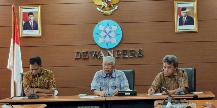 Ketua Dewan Pers, Azyumardi Azra (tengah)/RMOL