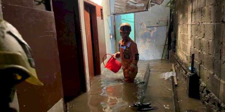 Banjir melanda wilayah Kota Depok, Sabtu, 16 Juli 2022/Ist