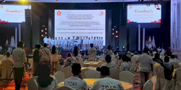 Deklarasi Tunas Indonesia Raya (Tidar) dukung Prabowo Subianto maju di Pilpres 2024/RMOLSumut
