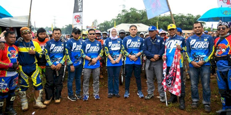 Start KNPI Trail Adventure 2022 di Desa Cijaya, Purwakarta/Ist