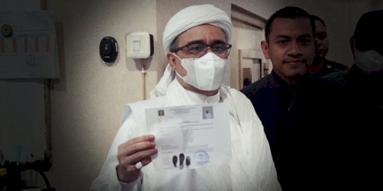 Habib Rizieq Shihab dinyatakan bebas bersyarat pada Rabu (20/7)/Ist