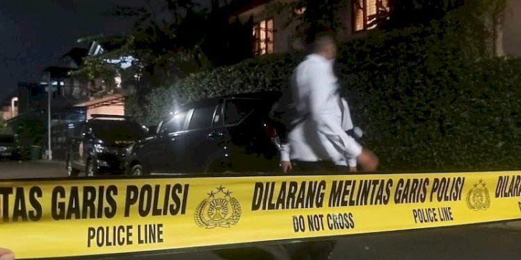 Garis polisi dipasang di rumah dinas Kadiv Propam nonaktif Irjen Ferdy Sambo/RMOL