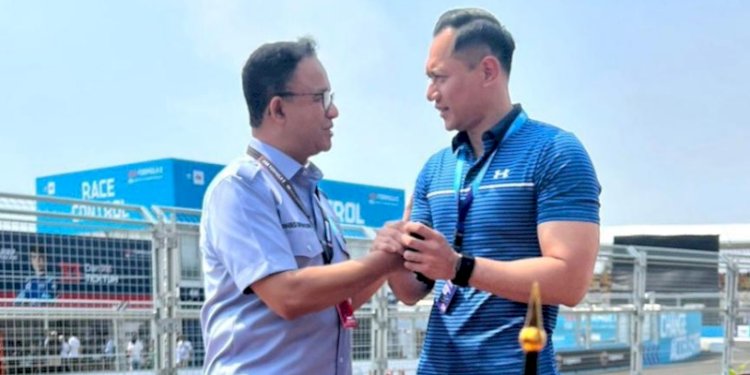 Gubernur DKI Jakarta, Anies Baswedan dan Ketua Umum Partai Demokrat, Agus Harimurti Yudhoyono/Ist