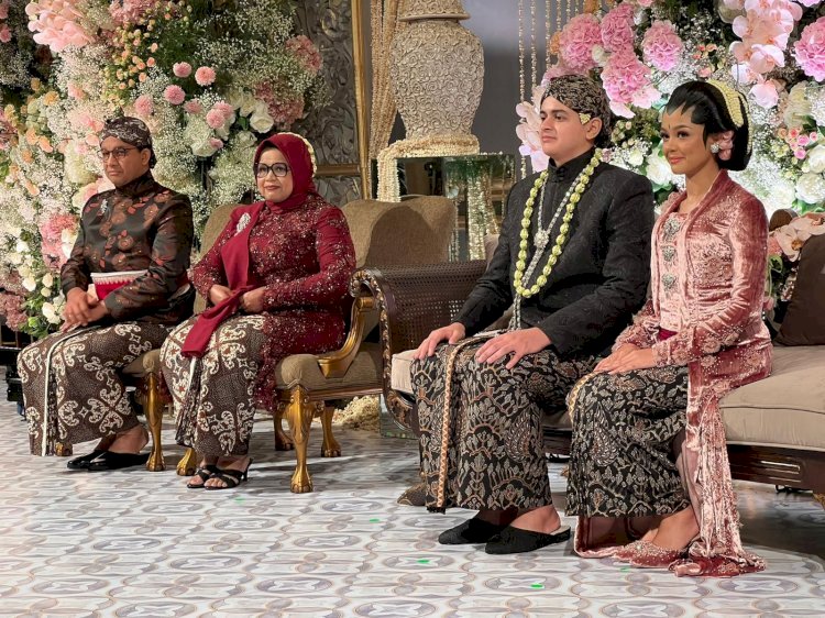 Resepsi pernikahan Mutiara Baswedan dan Ali Saleh/Ist
