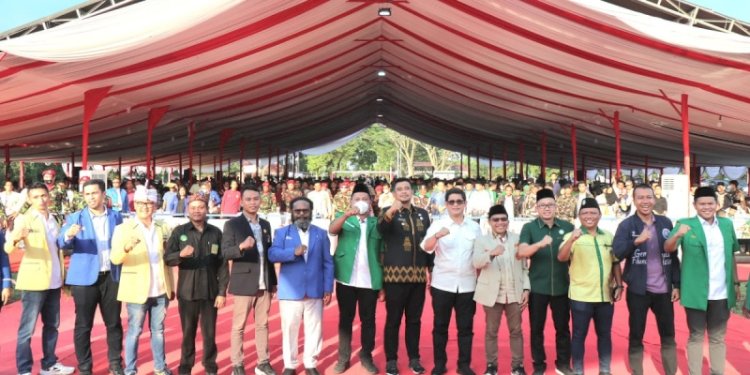 Pemuda lintas agama gelar deklarasi Indonesia Emas 2045 di Medan/Ist