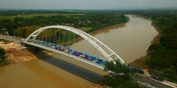 Sungai Bengawan Solo di wilayah Kabupaten Bojonegoro, Jawa Timur/Net
