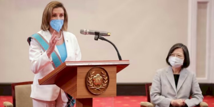 Keta DPR Amerika Serikat Nancy Pelosi bertemu Presiden Taiwan Tsai Ing-wen/Net