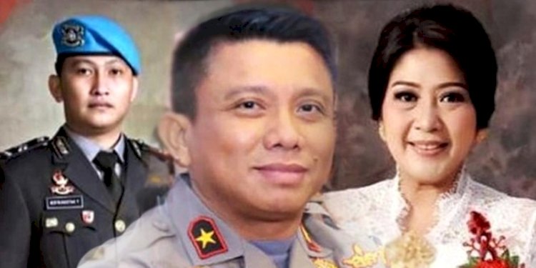 Brigpol Yosua Hutabarat, Irjen Ferdy Sambo dan istrinya Putri Candrawathi/Disway