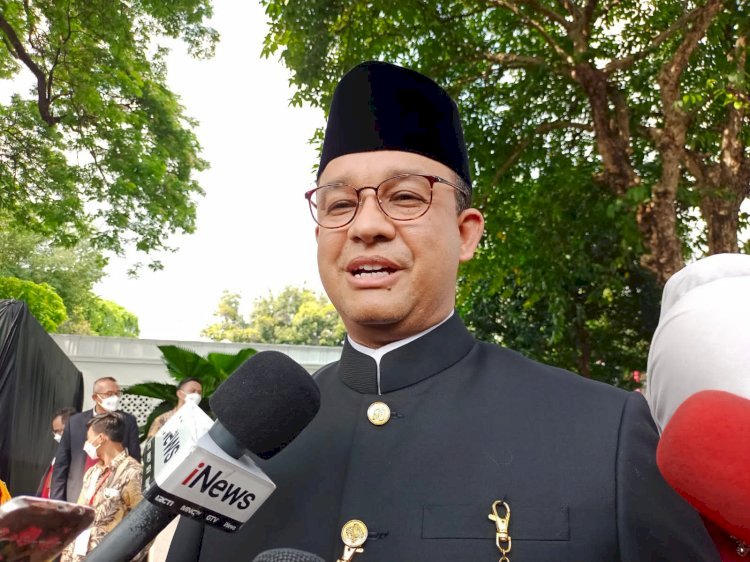 Gubernur DKI Jakarta, Anies Baswedan/lst