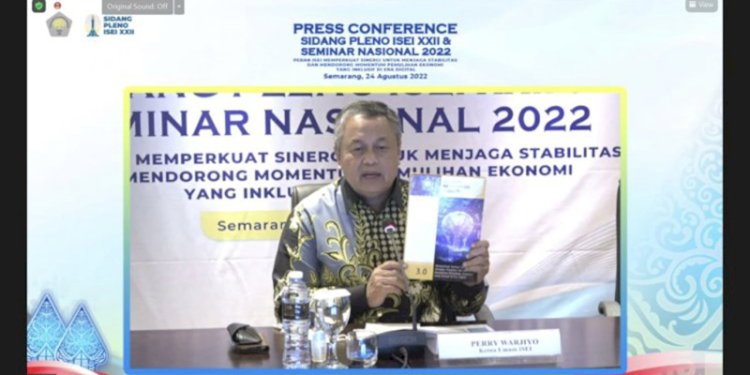 Ketua Umum ISEI, Perry Warjiyo/Repro