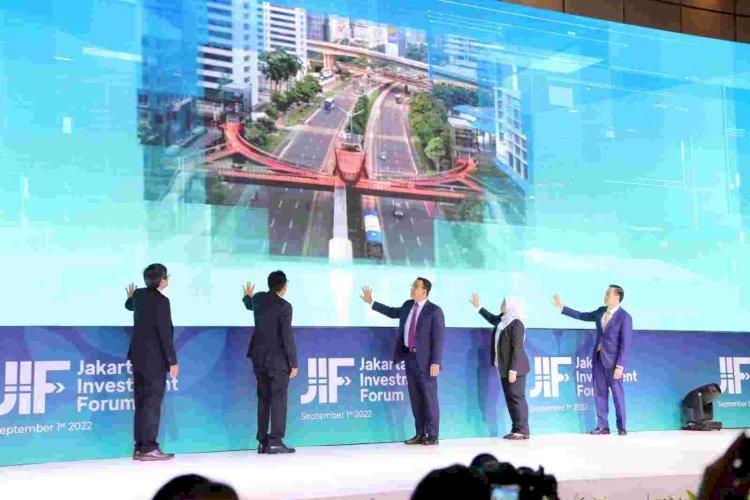 Pembukaan Jakarta Investment Forum (JIF) 2022 digelar secara luring di Hotel Fairmont, Jakarta Selatan, Kamis, (1/9)/Ist