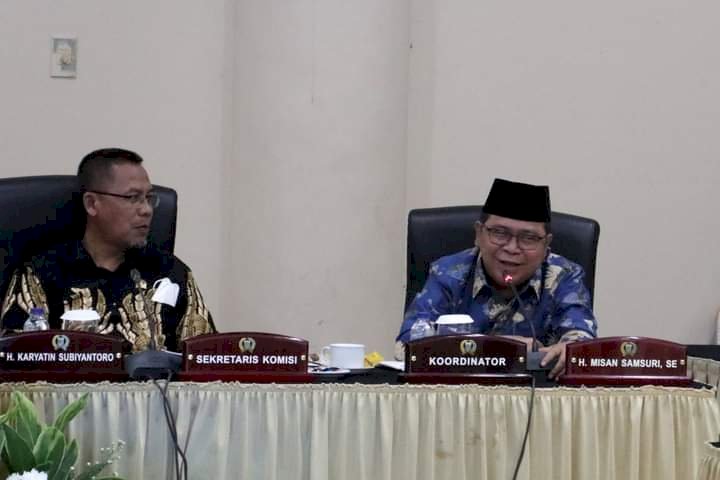Wakil Ketua Badan Anggaran (Banggar) DPRD DKI Misan Samsuri (kanan)/Ist