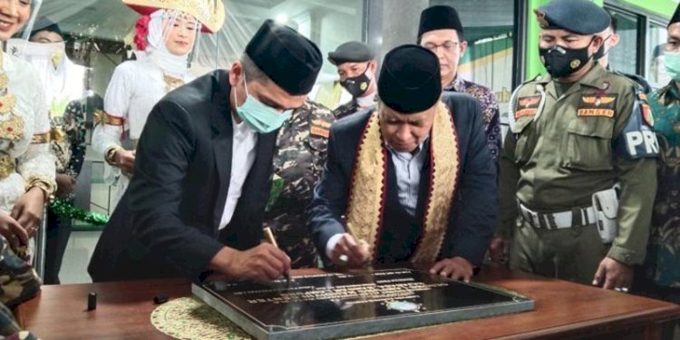 Peresmian LNC oleh Said Aqil Siradj dan Karomani/RMOLLampung