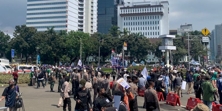 Buruh di Istana/RMOL