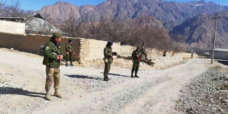 Perbatasan Kirgistan dan Tajikistan/Net