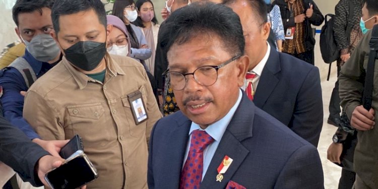 Menteri Komunikasi dan Informasi Johnny Gerrard Plate/RMOL