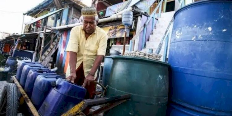  Penjual air keliling/Net