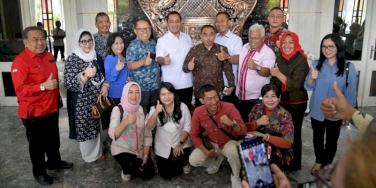 Kunjungan Fraksi PDIP DPRD DKI Jakarta ke kantor Walikota Semarang, Hendrar Prihadi/RMOLJateng