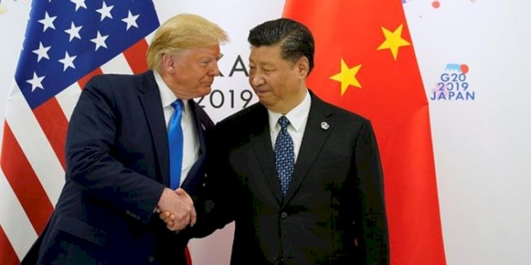 Donald Trump dan Xi Jinping/Net