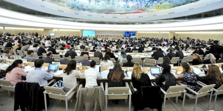 Simposium yang diadakan oleh LSM Promotion of Economic and Social Development (PDES) dan The International Observatory for Peace, Democracy and Human Right Demokrasi (IOPDHR-GENEVA) pada Rabu (22/9)/Net