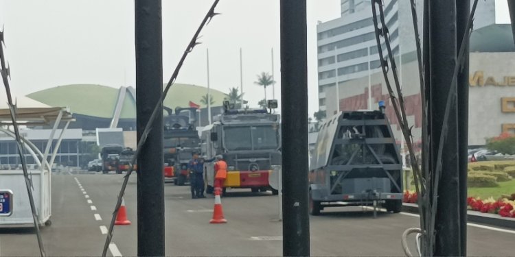  Kendaraan taktis di DPR RI/Ist