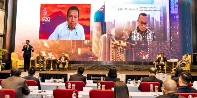 Forum bertemakan “Investing for the Future: Exploring Opportunity in Indonesia’s Digital Economy, Green Development and Health Industry” yang digelar di Hotel Ritz Carlton, Guangzhou, China, pada Senin (26/9)/Ist