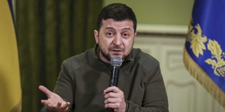  Presiden Ukraina Volodymyr Zelensky/Net