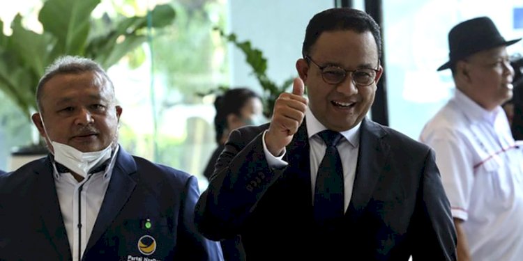  Anies Baswedan jadi bakal capres 2024 yang diusung Nasdem/Net