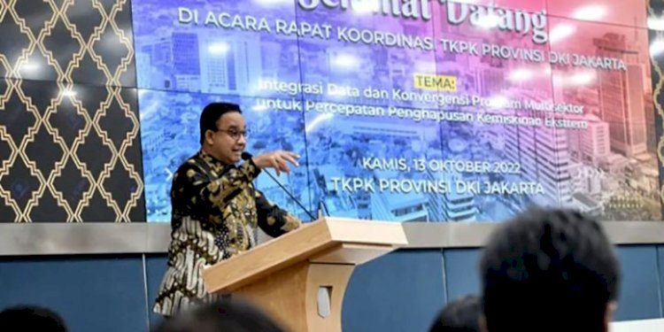  Gubernur DKI Jakarta, Anies Baswedan/Ist