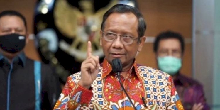  Menteri Koordinator Politik, Hukum, dan Keamanan (Menko Polhukam) Mahfud MD/Net
