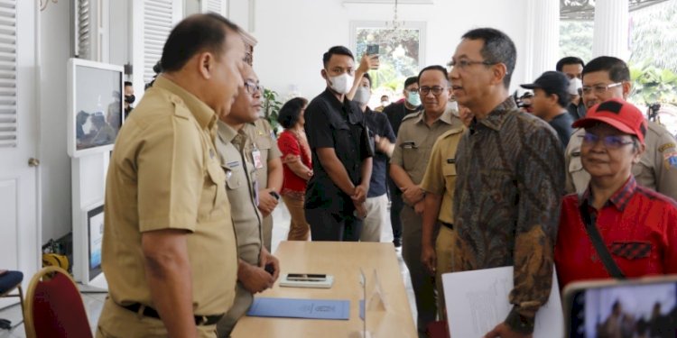 Heru Budi Hartono membuka posko pengaduan di Balai Kota setelah ditunjuk Jokowi menjadi Pj Gubernur DKI Jakarta/RMOLJakarta