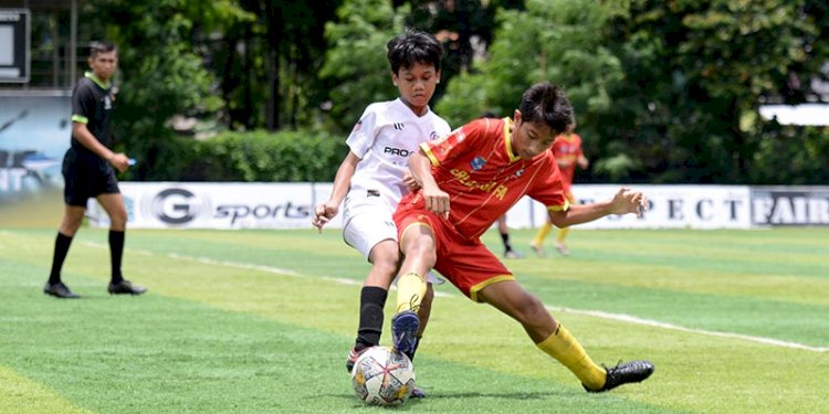 Erlangga FA sukses meraih puncak klasemen pada pekan ke-7 Liga RMOL U13/LigaRMOL