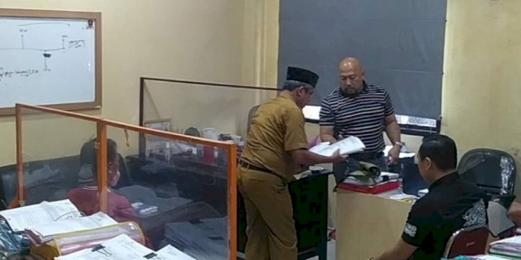 Pemeriksaan Ketua Koperasi Betik Gawi Joko Purwanto/RMOLLampung