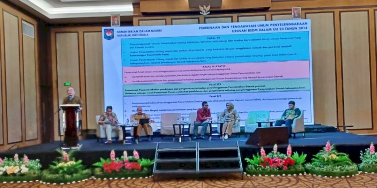  Rapat koordinasi terkait penawaran Participating Interest (PI) 10 persen pada wilayah kerja migas di Provinsi Riau dan Provinsi Kepulauan Riau/Ist